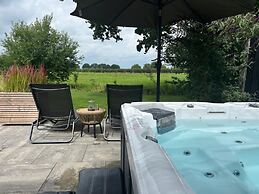 Private Sauna at Wellness Lodge in Drenthe