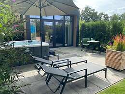 Private Sauna at Wellness Lodge in Drenthe