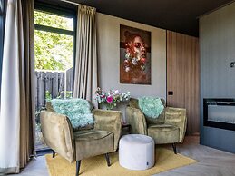 Private Sauna at Wellness Lodge in Drenthe
