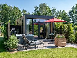 Private Sauna at Wellness Lodge in Drenthe