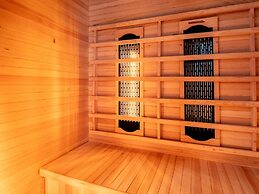 Private Sauna at Wellness Lodge in Drenthe