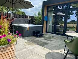 Private Sauna at Wellness Lodge in Drenthe