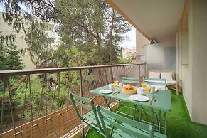 2 Chambres Balcon vue Jardin-carnot A2b266