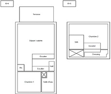 Duplex 2 Chambres Terrasse Vue Mer A2b024