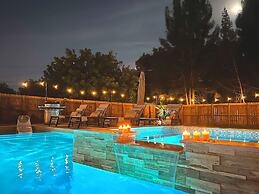 Fox Garden-heated Pool-spa- Boho-downtown Beach