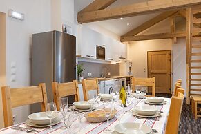 Chalet in Paradiski With Spa & Valley Views