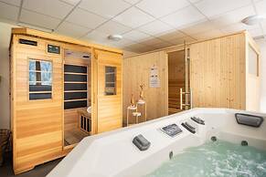 Chalet in Paradiski With Spa & Valley Views