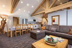 Chalet in Paradiski With Spa & Valley Views
