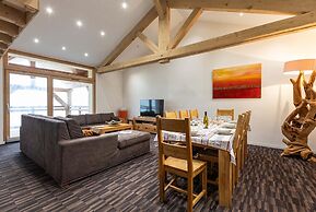 Chalet in Paradiski With Spa & Valley Views