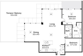 Stylish 2-bed With Terrace, 3-min Walk to Beach