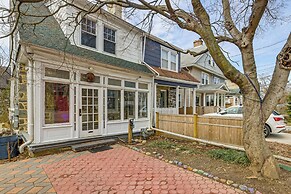 Walk to Suburban Square! Ardmore Home w/ Deck