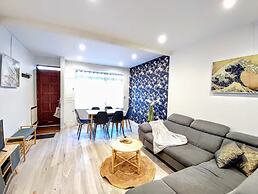 Japandi 4 Chambres Wifi Proche Parc Barbieux