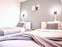 Japandi 4 Chambres Wifi Proche Parc Barbieux