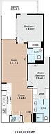 Stylish 2 Bed Apartment With New Furnishings
