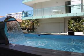 Chic Retreat With Pool and Balcony