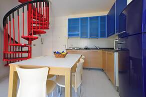 Two Level Flat With Balcony