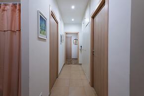Casa Rosa Beige e Blu