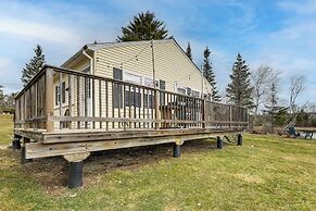 9-acre Riverfront Home in Milbridge w/ Deck & Yard