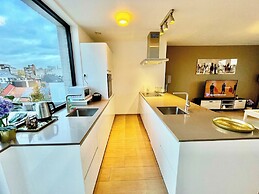 Sparkling Antwerp Penthouse Near Hub