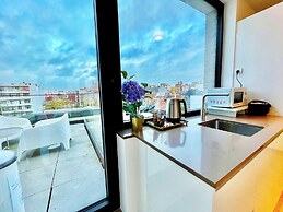 Sparkling Antwerp Penthouse Near Hub