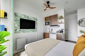 Charming Studio Apartment - AC- 2P - Nation