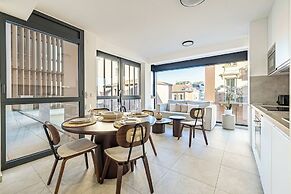 Superb Terrace Apartment in Monaco-beausoleil