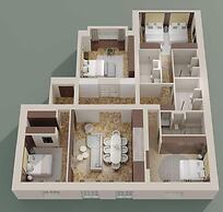 Luxury A/C Apt - 10p/4bdr - Arc de Triomphe