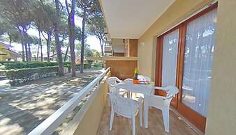 Quiet Flat Surrounded by Greenery Near the Beach