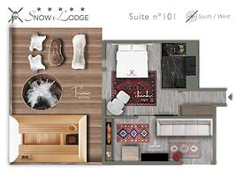 Snow Lodge Hotel Courchevel 1850