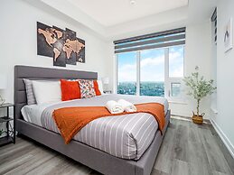 Modern High-rise 24th Floor Condo w Private Patio