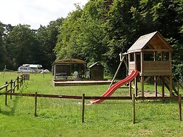 Comfortable Caravan in a Green Setting