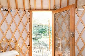 Room-a Yurt Among Olive Trees and the se