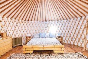 Room-a Yurt Among Olive Trees and the se