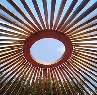 Room-a Yurt Among Olive Trees and the se