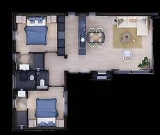 Luxury 4 Guests Villa With Sunny Garden