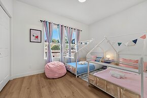 Spacious 8BR Home with AC & Parking