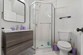 Spacious 8BR Home with AC & Parking