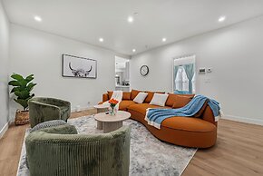 Spacious 8BR Home with AC & Parking