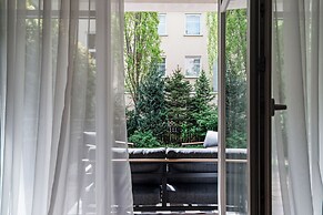 Parkur with taras and parking Sopot