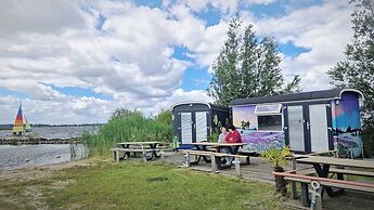 Tiny Couples Wagon on the Lakeside