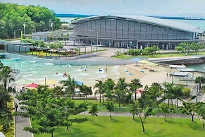 Coastal Magnificence Pool Workspace Parking