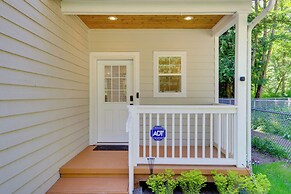 Deck w/ Forest View! Modern PNW Getaway By Boeing