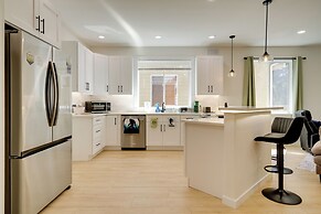 Deck w/ Forest View! Modern PNW Getaway By Boeing