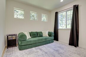 Deck w/ Forest View! Modern PNW Getaway By Boeing