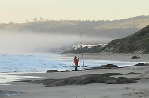 The Pink Lodge on the Beach
