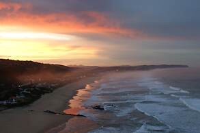 The Pink Lodge on the Beach