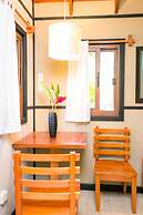 Green Bamboo Cabana