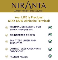 Niranta Transit Hotel Mumbai Airport - At Arrivals