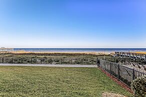 Condo with Atlantic View from Private Patio, Short Walk to the Beach b