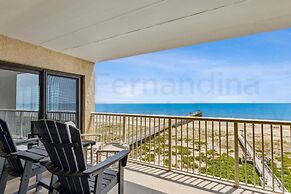 Upper Unit Condo Overlooking Both the Ocean Pier and Swimming Pool by 